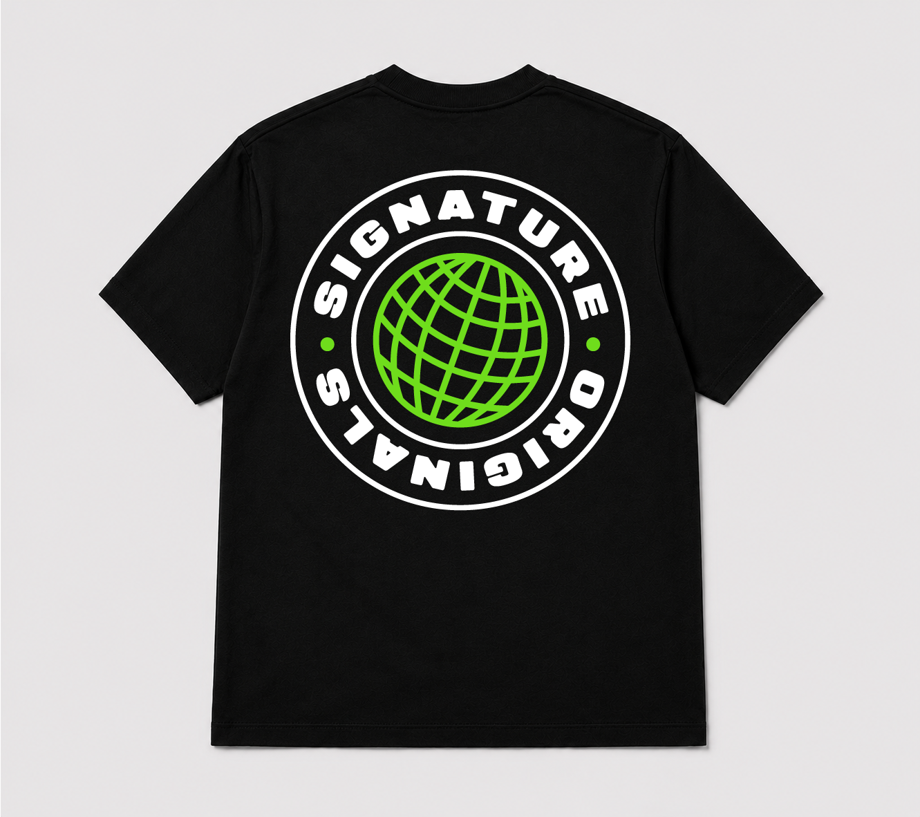 M3RCH Globe Tee Black